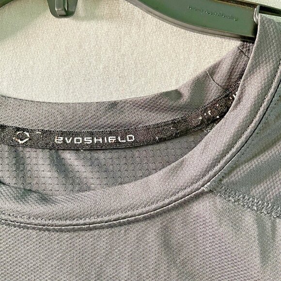 Baltimore Orioles Shirt Mens 2XL Gray Orange MLB Baseball Short Sleeve Evoshield - Picture 2 of 6